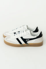 Gola Viper Leather Sneakers in White - FINAL SALE