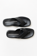 Lola Platform Sandal in Black