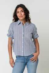 Kylen Striped Button Up