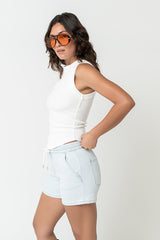 Thomas Striped Denim Shorts - FINAL SALE