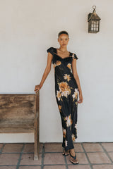 Markele Floral Maxi Dress