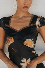 Markele Floral Maxi Dress