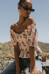 Soma Floral Top - FINAL SALE