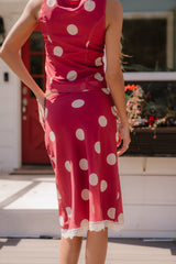 Taya Polka Dot Midi Skirt - FINAL SALE