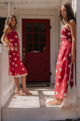 Taya Polka Dot Midi Skirt - FINAL SALE
