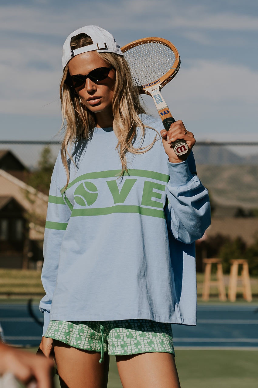 Venus Oversized Graphic Top - FINAL SALE