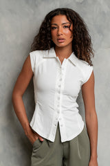 Jaya Collared Top