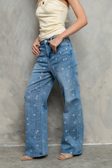 Jackie Embroidered Jeans