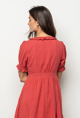 Demi Maxi Dress in Rose - FINAL SALE