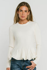 Cecilia Peplum Top