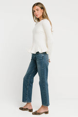 Cecilia Peplum Top