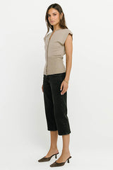 Marco Knit Top in Taupe