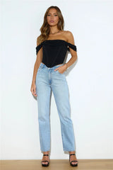 Snatched Up Crop Top Black