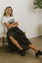 Moora Tiered Midi Skirt - FINAL SALE
