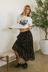 Moora Tiered Midi Skirt - FINAL SALE