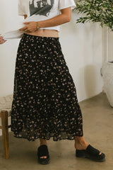 Moora Tiered Midi Skirt - FINAL SALE