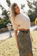 Jackie Oversized Sweater in Cream - FINAL SALE
