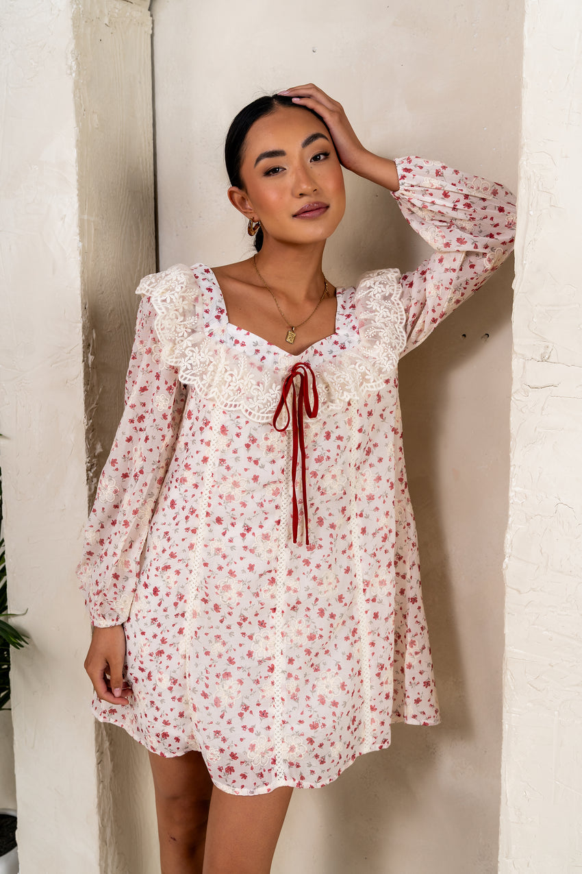 Macy Floral Babydoll Dress - FINAL SALE