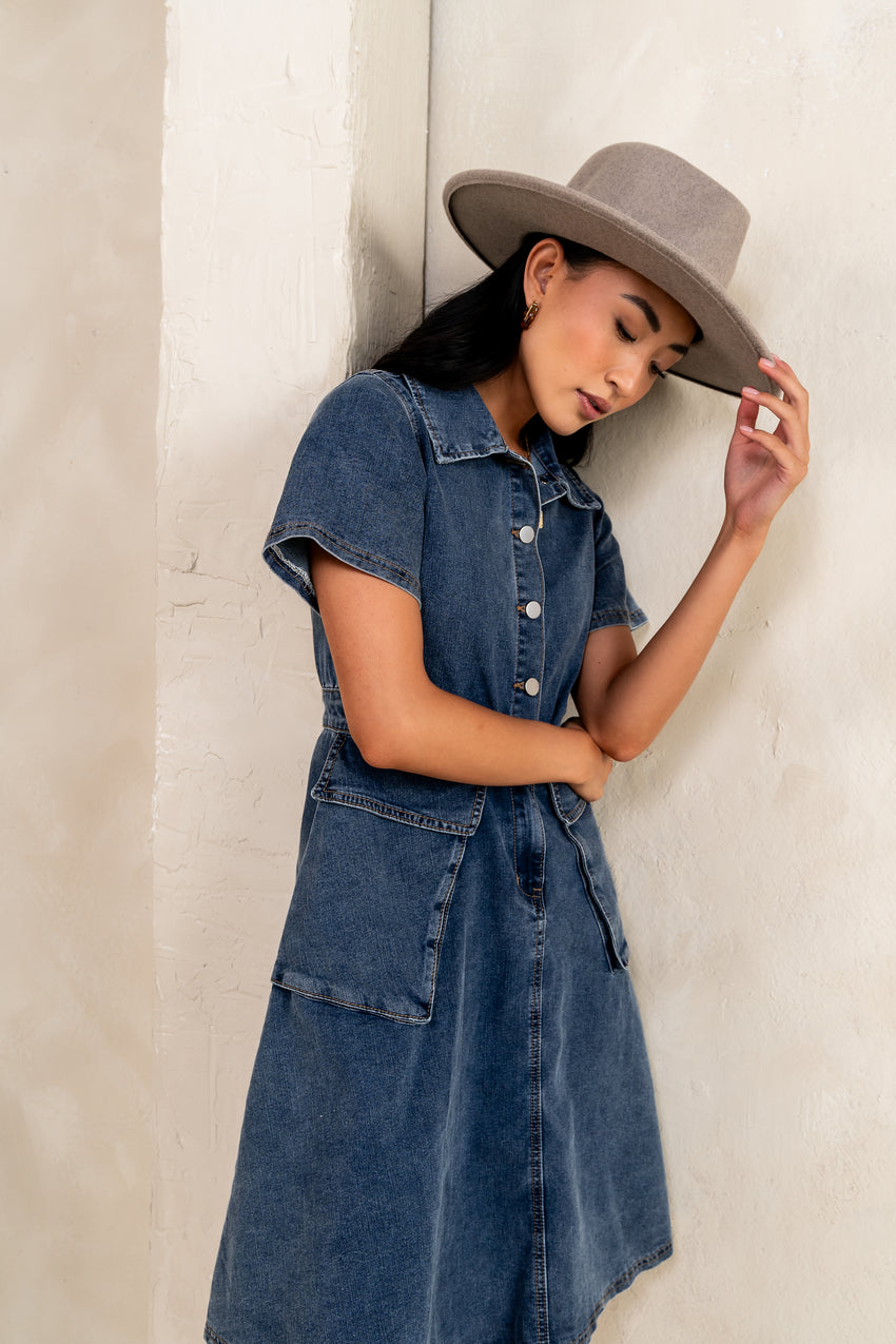 Jessie Denim Dress - FINAL SALE