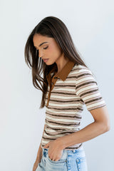 Jozette Striped Top - FINAL SALE