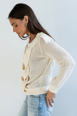 Brynn Braided Sweater - FINAL SALE