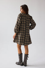Darlene Plaid Midi Dress - FINAL SALE