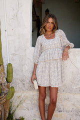 Hana Floral Mini Dress - FINAL SALE