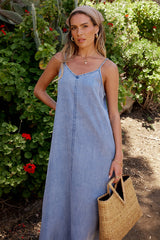 Bryce Denim Midi Dress - FINAL SALE