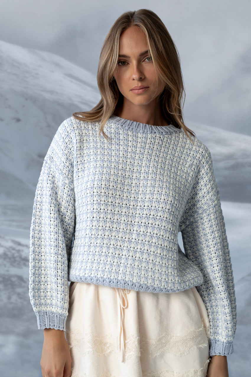 Conner Two Toned Sweater - FINAL SALE