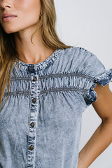 Brecklyn Denim Button Up - FINAL SALE